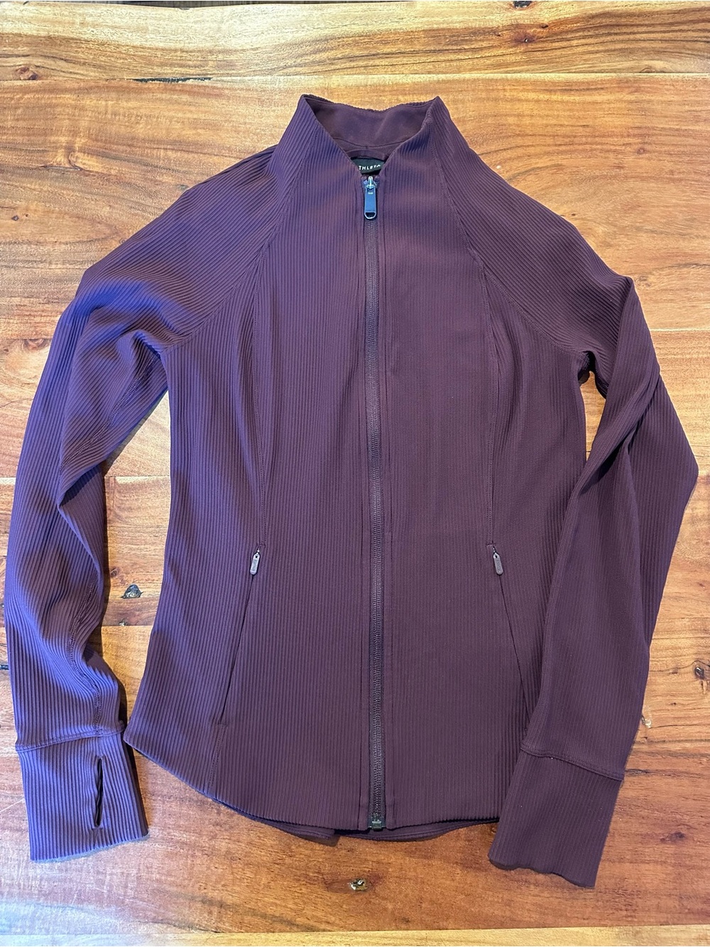 Athleta Salutation Women's Plum Zip-Up Jacket
